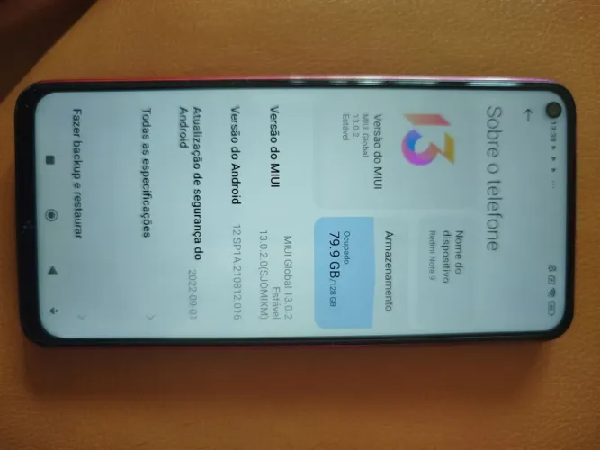 Xiaomi redmi note 9 de 128gb