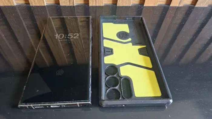 S23 ultra 512gb verde - acompanha película e case spigen - em perfeito estado