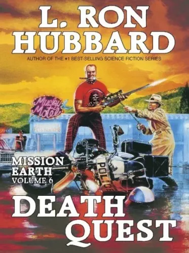 Livro Death Quest (Mission Earth) - original 1ª Edicao 1986 Em ingles