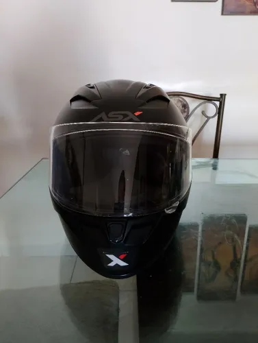 Capacete asx nunca foi usado preto fosco
