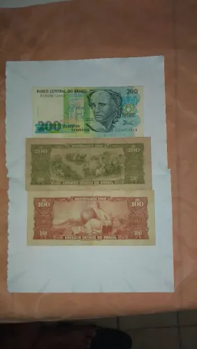 Lote de 3 cédulas antigas 