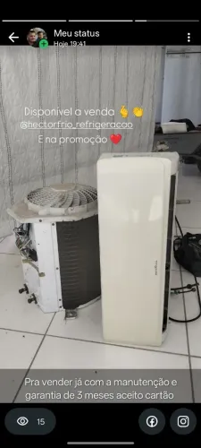 Ar condicionado semi novo preço de banana