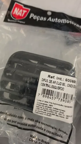 Difusor Ar do Renault Clio