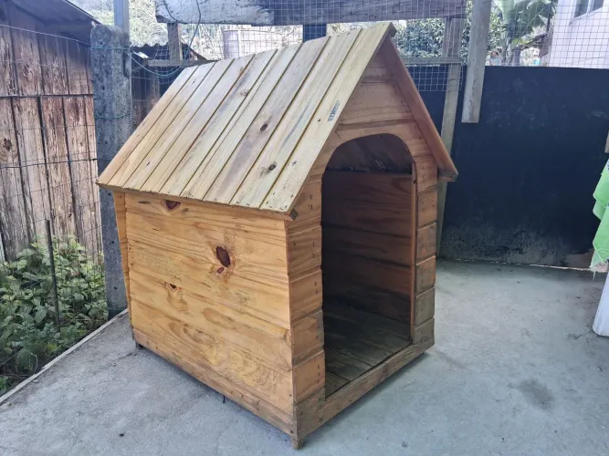Casinha de cachorro + caixa de transporte