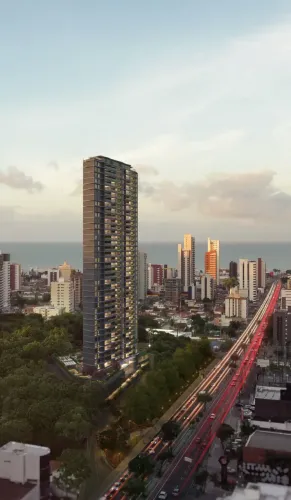 Mirante Ruy Carneiro, Apartamento para venda com 122m², 3 quartos em Brisamar, João Pessoa