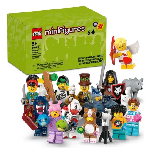 Série 27 de minifiguras LEGO® (pacote com 6) 66795