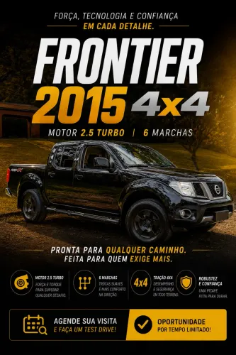 Nissan Frontier S CD 4X4 2.5 TB Diesel 2015