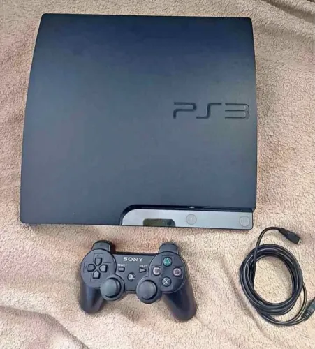 Ps3 desbl com 16k jogos, 2 controles e garantia em até 18x!Troca!Entrega!