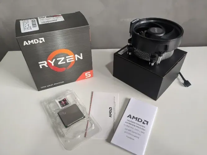 Ryzen 5 5600X 6/12 Threads 4.6GHz AM4 + Cooler e Caixa Original