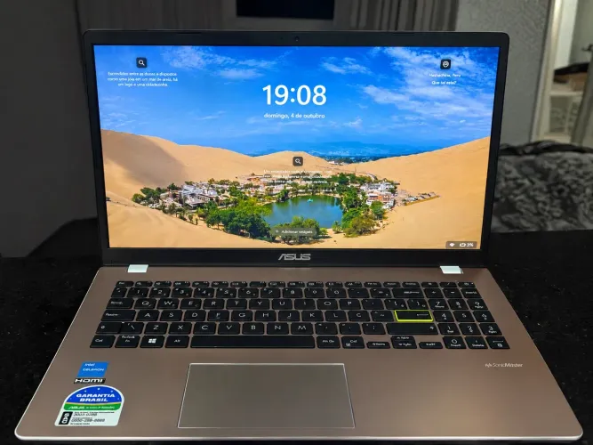 Notebook ASUS Vivobook Go 15 (com NF/na garantia)