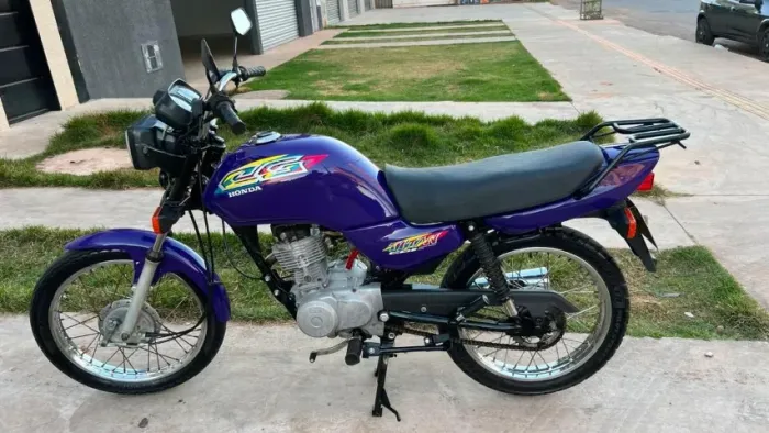 RELÍQUIA IMPERDÍVEL! HONDA CG TITAN 125 "ROXINHA" (1998/1999) - ESTADO DE COLECIONADOR!