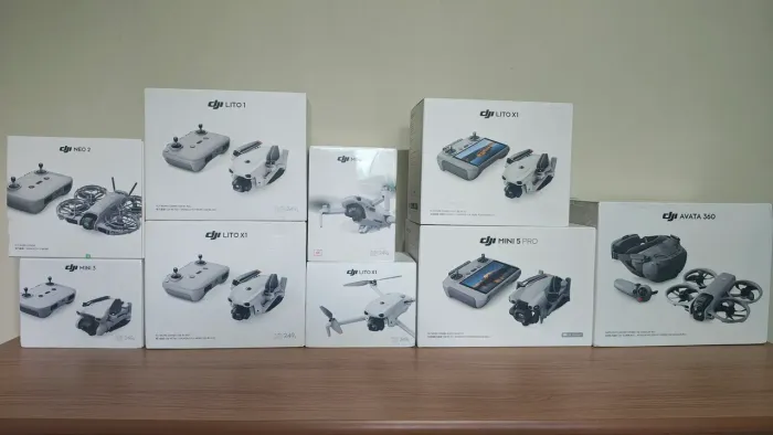 Drones DJI novos e lacrados com INVOICE PARA HOMOLOGAR NA ANATEL (VALORES NA DESCRIÇÃO)