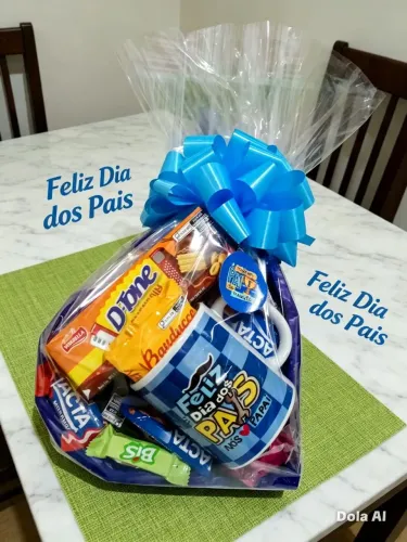 Cestas de café da manhã e de chocolate dua dos Pais.