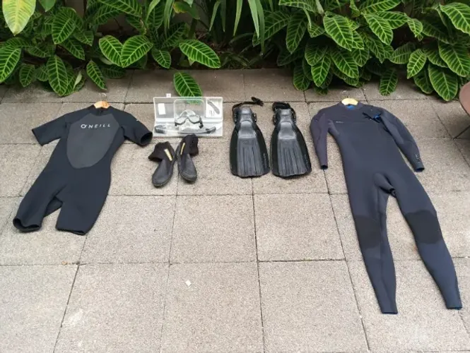 Equipamento de mergulho