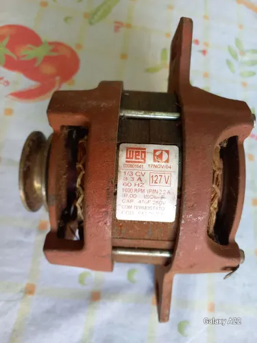 motor weg , 1/3 cv , 1.600. rpm,.