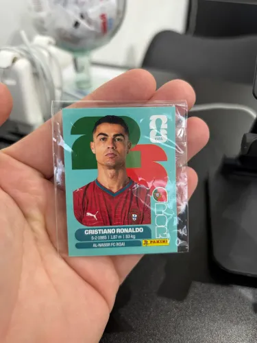 Figurinha Cristiano Ronaldo Copa 2026
