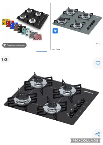 Cooktop 4 bocas - Chamalux