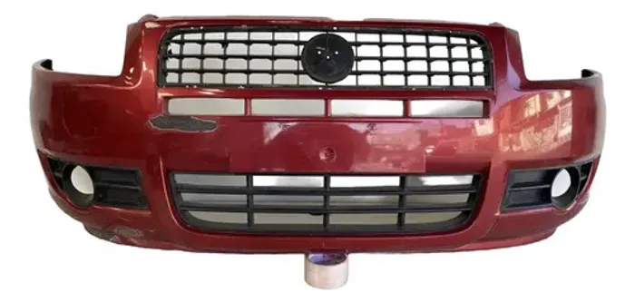 Para Choque Dianteiro Fiat Palio 2008 A 2012 22062914 Vermelho