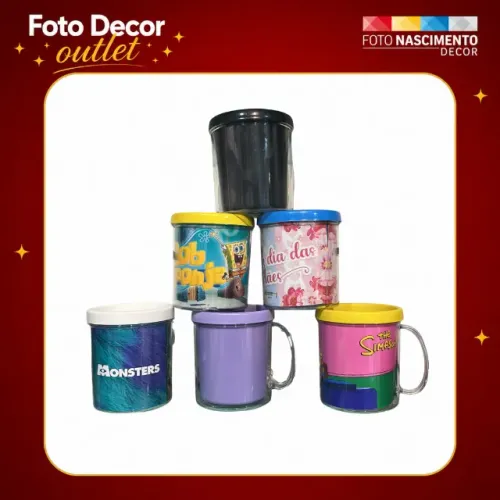 Canecas com Tampa Rosqueável | Personalizadas e Cheias de Estilo!
