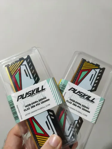 Memoria RAM 32GB (2x16gb) DDR4- 3200MHz - NOVO - LACRADA - Puskill