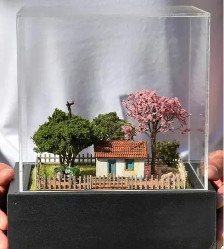 Fazendinha artesanal miniaturas 