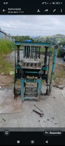 Vendo máquina de bloco 