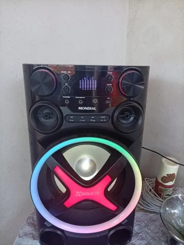 vendo torre de som mundial xsound tm 1200 * zap negociável