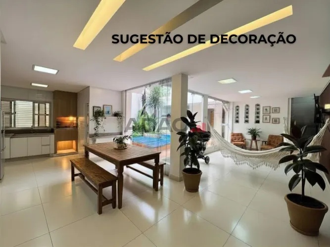 Sobrado Residencial com piscina e banheira no Jardim América Sobrado com 6 Quarto(s) e 4 b