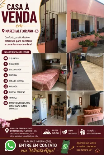 Vendo Casa em Marechal Floriano ou troco por casa em Cariacica/Grande Vitória