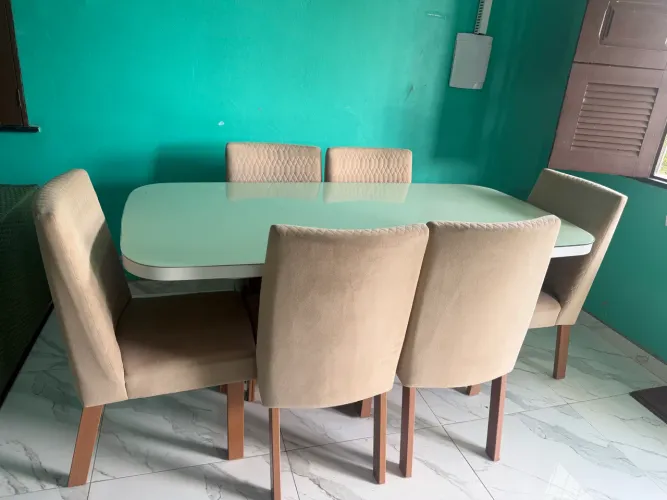 Mesa de jantar 6 lugares