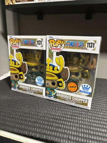 Dupla Funko Pop Armored Chopper - One piece 2 funkos
