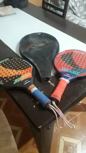 PAR DE RAQUETES DE BEACH TENNIS