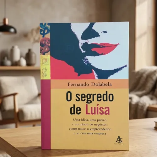 Livro O Segredo de Luísa - Fernando Dolabela - Usado
