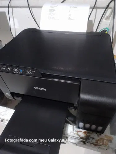 Impressora Epson L3150 Falhando Cor Azul