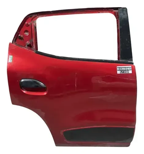 Porta Traseira Direita Renault Kwid 2023 Traseira Direito Vermelho