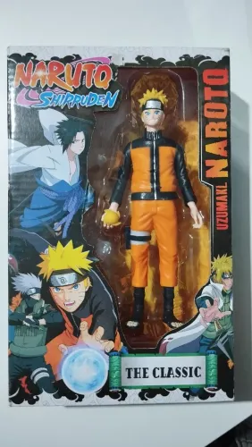 Boneco Naruto lacrado na caixa