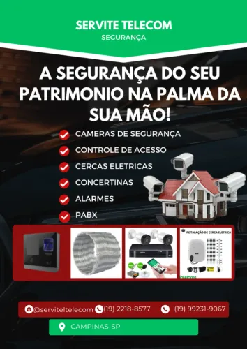 Instalação e manutenção em sistema de segurança eletronica