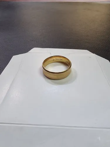 Aliança de Ouro 18 quilates (750) - 7g
