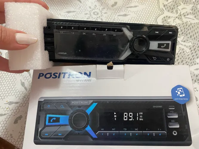 Rádio Automotivo Pósitron sp2250bt + 2 Pares de Alto-falante Le Son LS6 140W 350,00