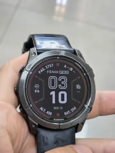 Relógio Garmin Fenix 7x PRO saphira Solar 51mm 