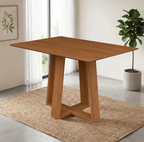 Mesa retangular 1.20 100% MDF