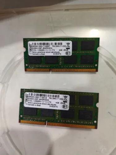 Memória para notebook 8gb (2x4)