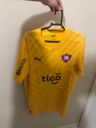 Camisa Cerro Porteño Puma Amarela 2023/24 - Tamanho GG (XL) - Original