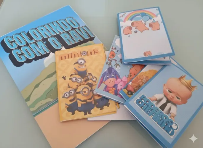 Kit colorir personalizado