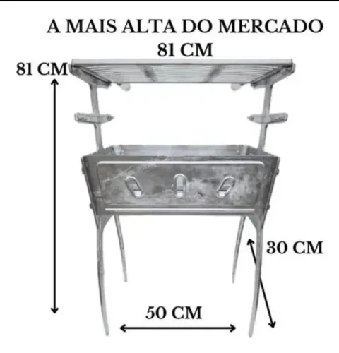 Churrasqueira alumínio !