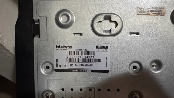 Dvr e cameras Intelbras 