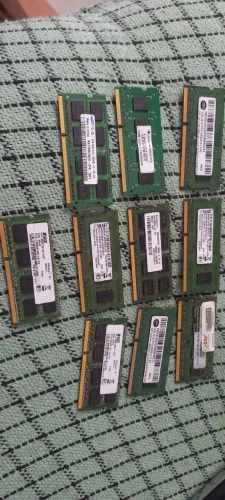 10 Memórias RAM DDR 3 2Gb 