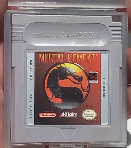 cartucho game boy mortal combat super nova pra coleção