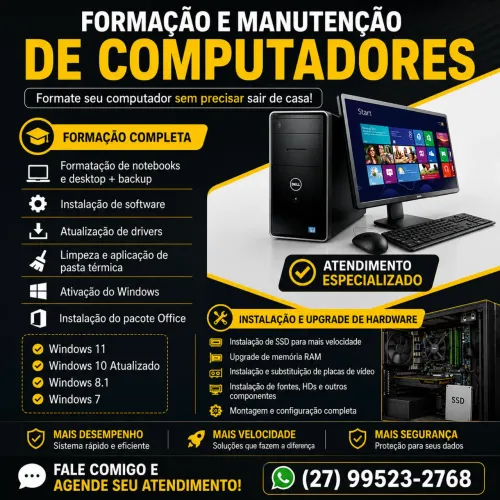 Manutenção em computador/Notebook