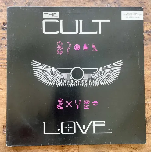 LP Vinil The Cult - Love 1986 Nacional Capa Dupla